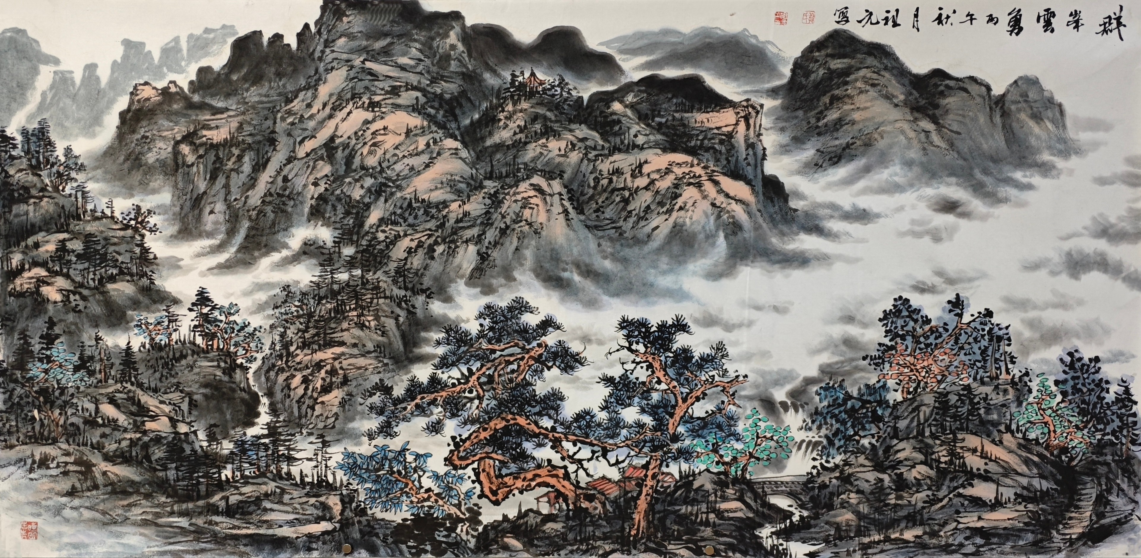 群峰云勇180cmx97cm.jpg 群峰云勇180cmx97cm.jpg