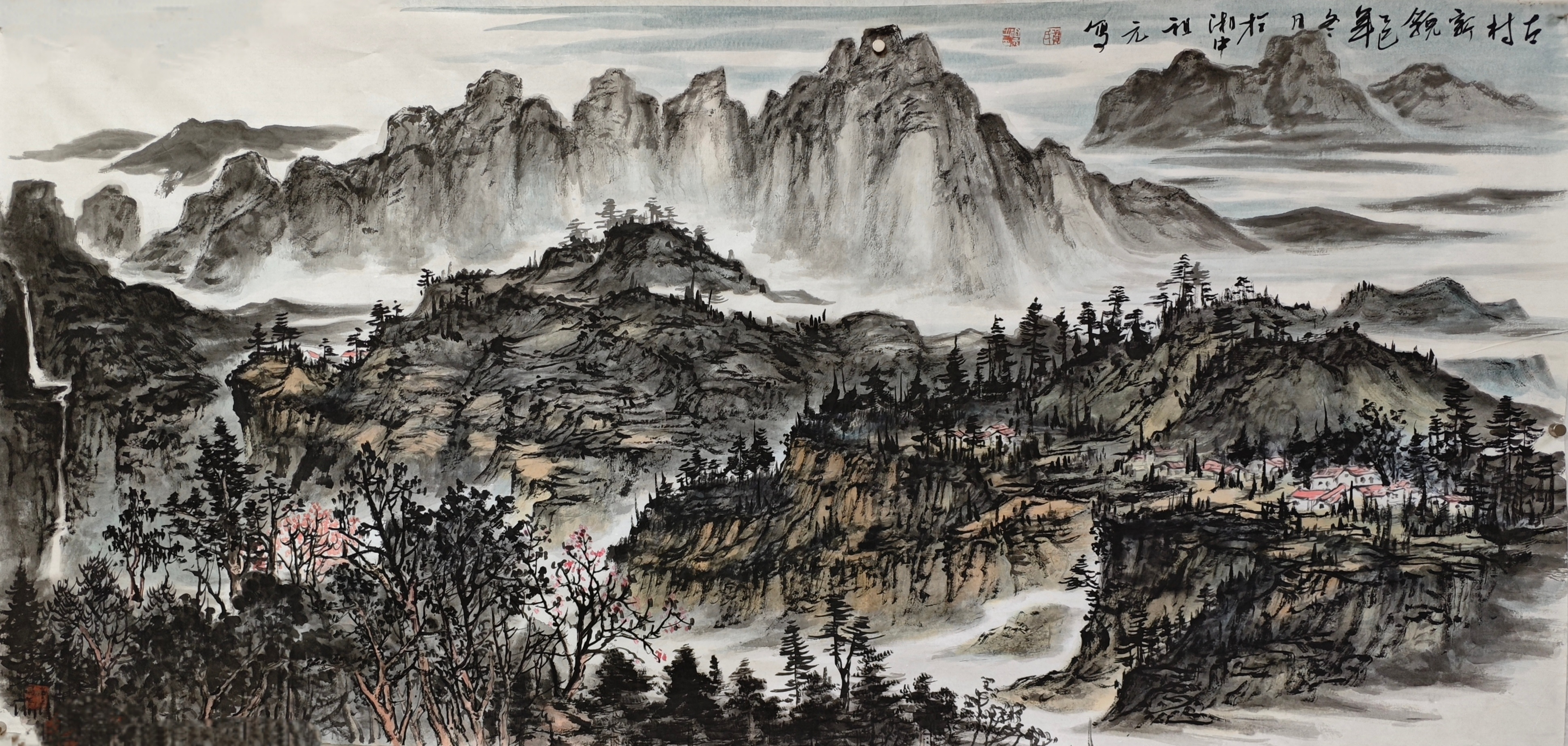 古村新貌_180cm x 97cm.jpg 古村新貌_180cm x 97cm.jpg