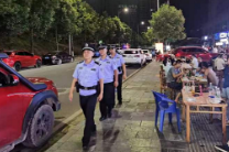 吉凤公安分局开展夏季治安巡查宣防第一次集中统一清查行动