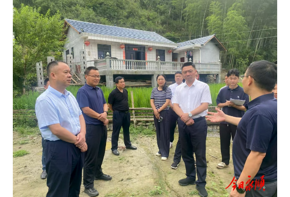 向加茂周海强调研乡镇重点项目建设进展情况