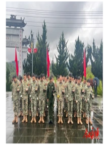 永顺县人武部组织开展清明祭奠革命先烈活动