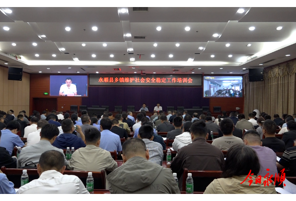永顺县召开乡镇维护安全稳定工作培训会