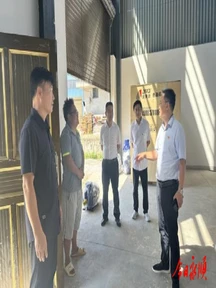 永顺县委统战部调研组深入一线调研