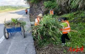 永顺县公路建设养护中心积极开展重要通景公路路域环境整治行动