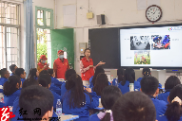 邵东市人民医院大型科普志愿服务活动走进校园