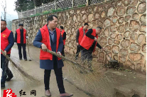 仙槎桥镇千子村开展学雷锋志愿服务活动