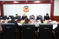 罗健康主持召开市政协党组会议暨二届十二次主席（扩大）会议