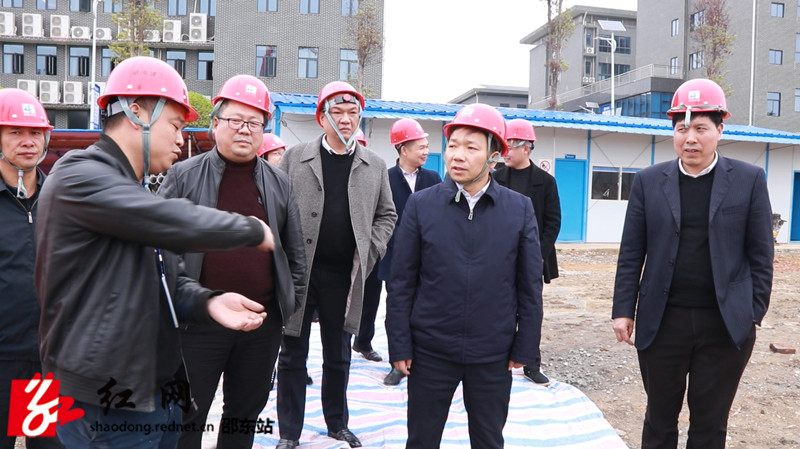 李国军调研重点项目建设工作(图1)