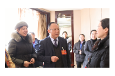 罗健康看望政协委员并参与小组讨论