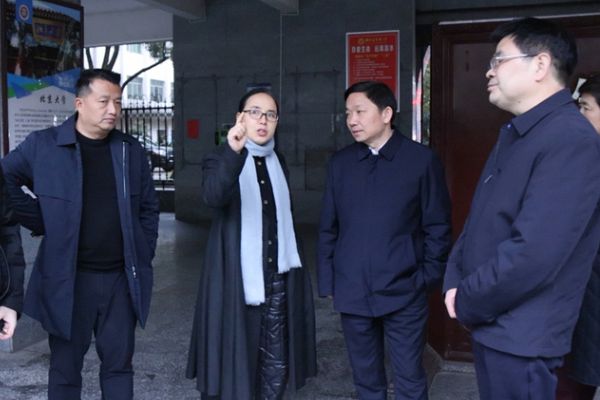 晏丽君带队到邵东市调研教育工作
