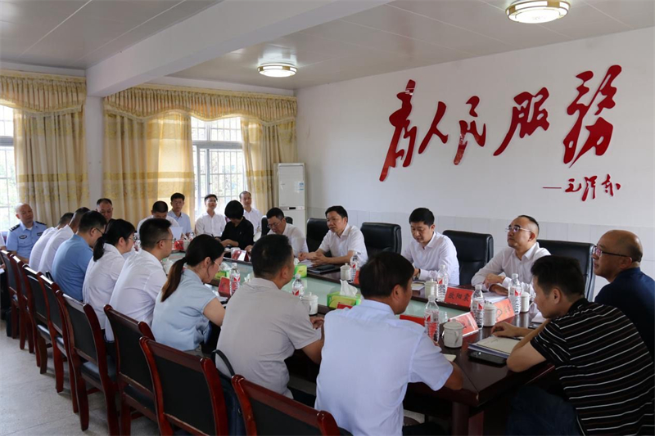 李国军到乡镇宣讲党的二十届三中全会精神