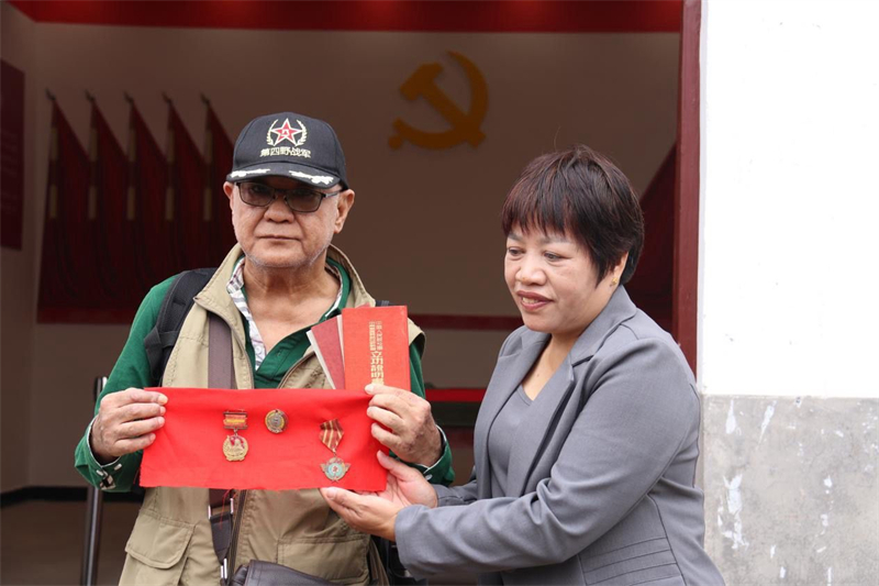 邵东市灵官殿镇举行纪念衡宝战役胜利75周年活动(图4)