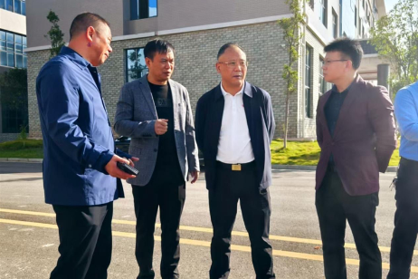 罗健康到廉桥镇调度中医药产业重点项目