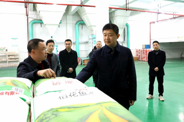 付凯军到乡镇调研农业发展情况