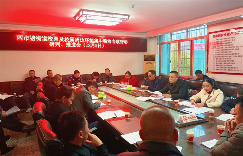 邵东市两市塘街道：精准发力 筑牢校园安全防线(图2)
