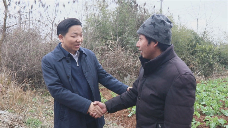 李国军到乡镇检查安全生产、生态环保和新春走访慰问(图2)