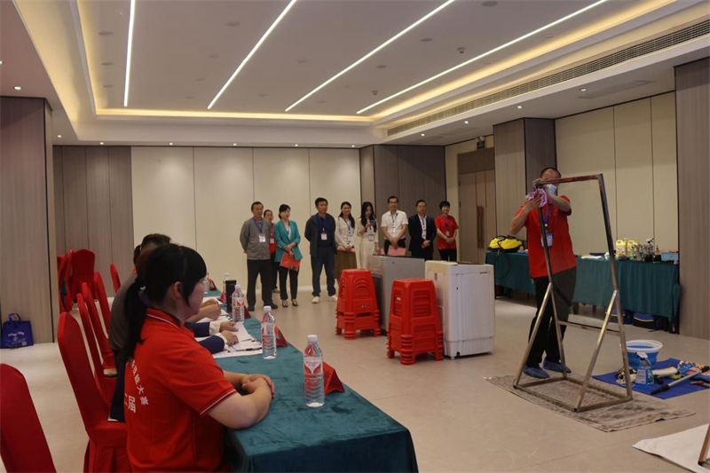 邵东市举办第二届家政服务技能比赛(图2)