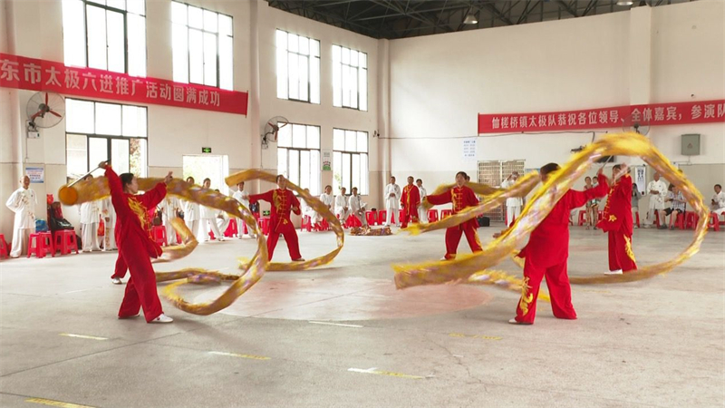 邵东市举办太极拳“六进”展演活动(图3)