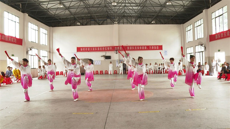 邵东市举办太极拳“六进”展演活动(图2)
