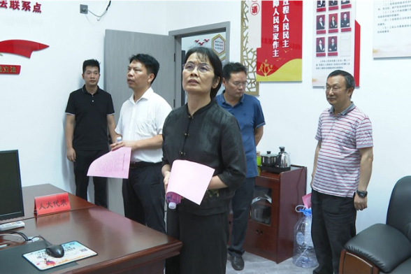 省人大调研组到邵东调研乡镇（街道）规范性文件备案审查等工作