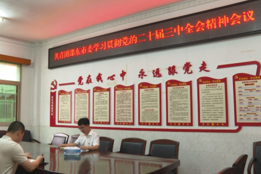 学习贯彻党的二十届三中全会精神|共青团邵东市委：凝聚青春力量 勇当改革先锋