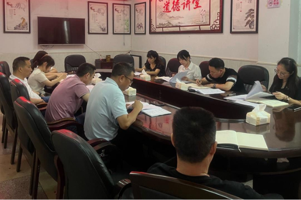 邵东市机关事务服务中心召开“爱我邵东”座谈会