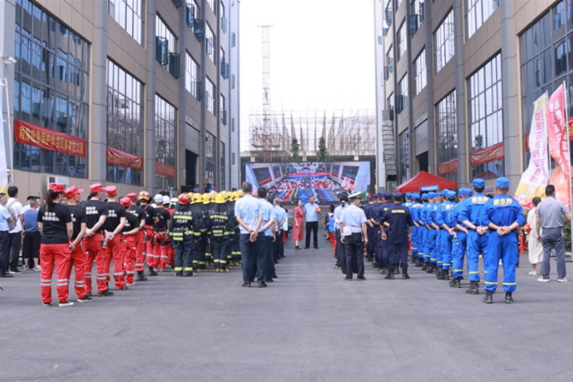 邵东市举办安全生产事故暨火灾事故应急救援演练