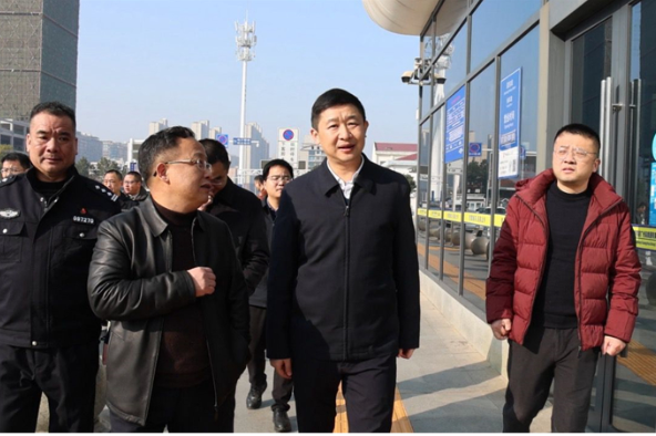 付凯军督导检查保供稳价和安全生产工作