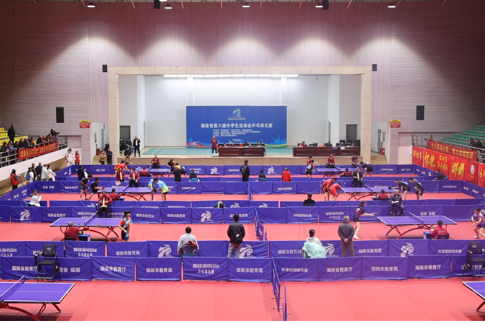 湖南省第六届中学生运动会乒乓球男双决赛落幕 长沙组合强势夺冠