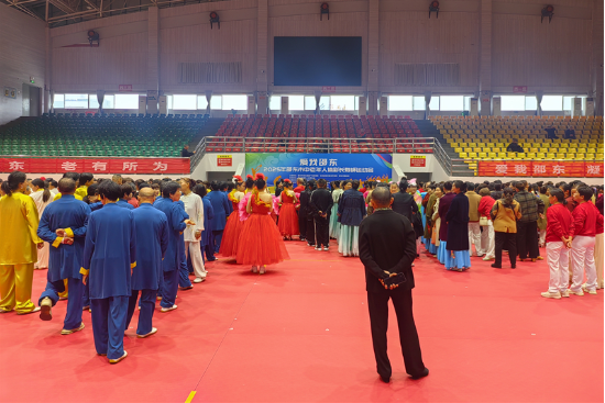 2025年邵东市中老年人“体彩长寿杯”运动会开幕