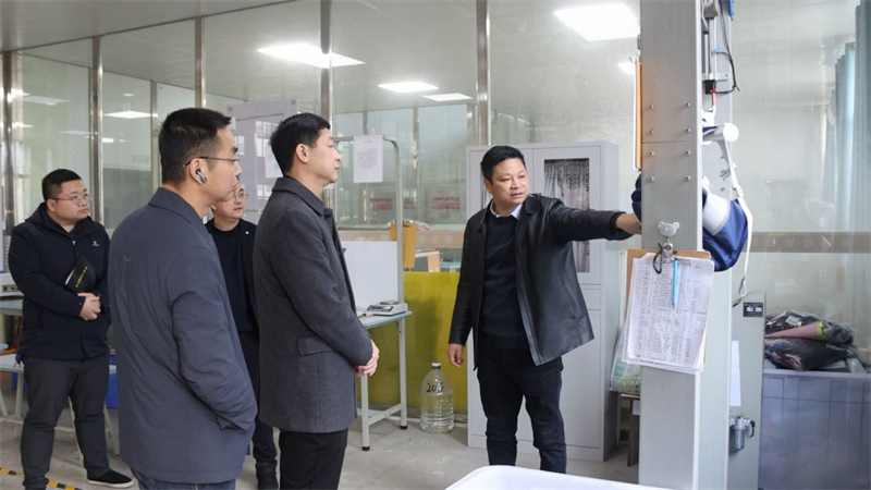 付凯军调研工业企业复工复产工作：起步就起势、提速更提质，全力冲刺首季“开门红”(图1)