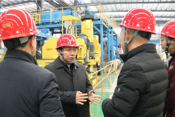 李国军调研工业企业复工复产工作