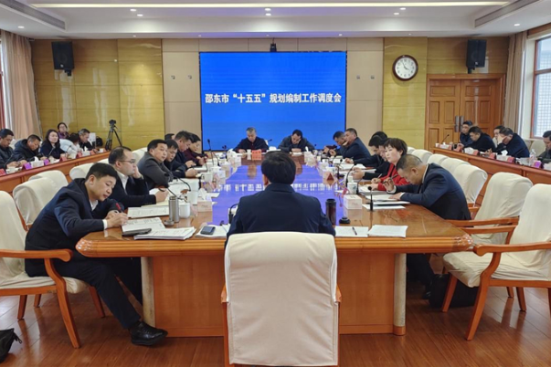 邵东市召开“十五五”规划编制工作调度会