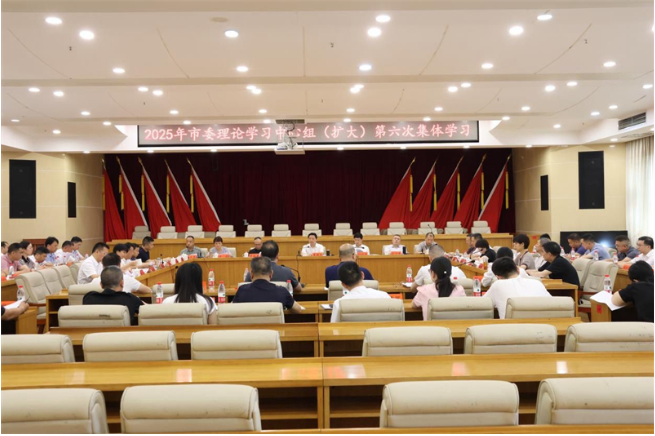 邵东市委理论学习中心组（扩大）举行2025年第六次集体学习