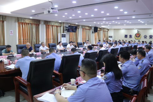 李国军调研邵东市公安队伍建设