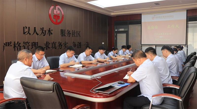 七一特辑| 邵东湘淮村镇银行党支部：党建引领聚合力 金融惠民促发展