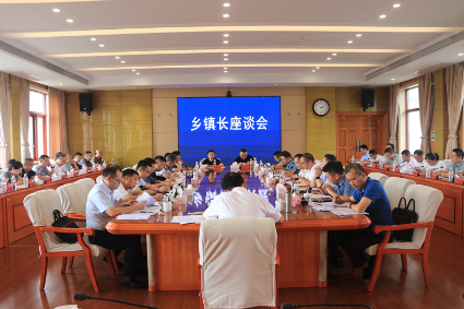 邵东市召开乡镇长座谈会