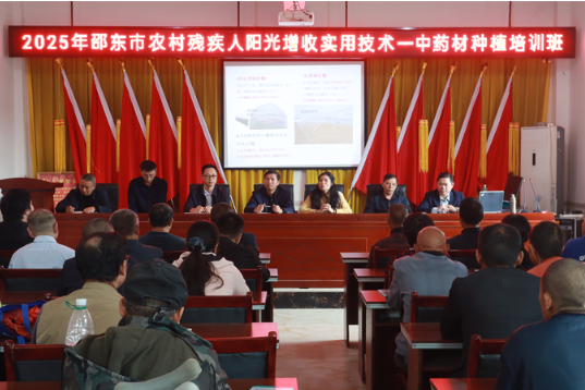 邵东市开展2025年农村残疾人阳光增收培训和残疾人职业技能培训