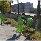鹤玉公司：全员上阵美化城市环境 焕新城市颜值