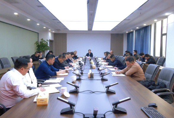唐成主持召开怀化高新区鹤城片区发展工作调度会