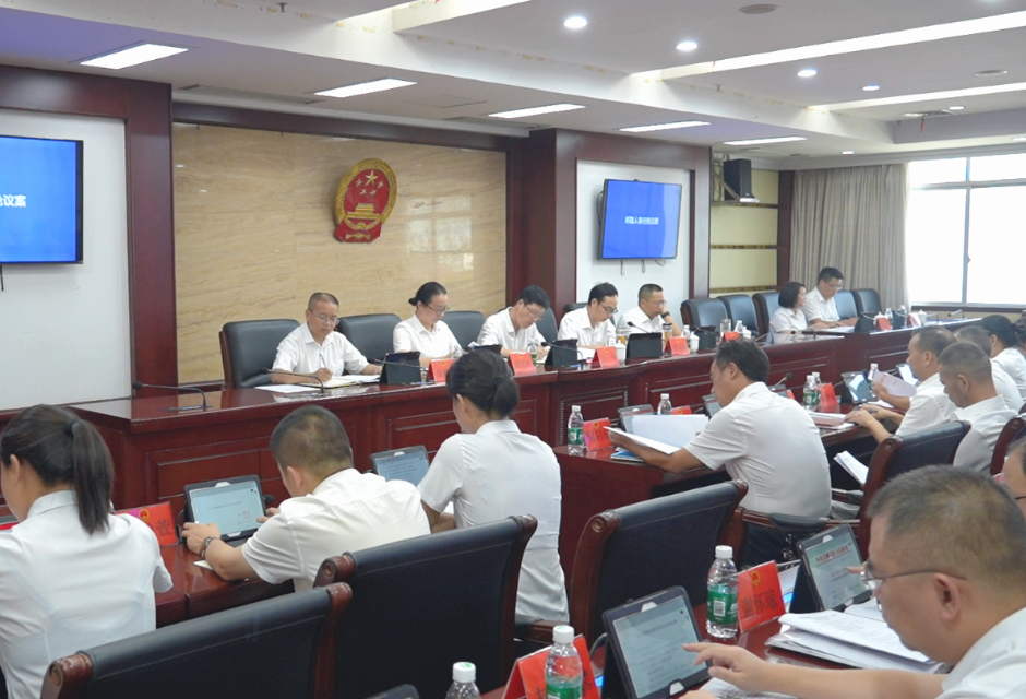 区六届人大常委会举行第二十九次会议