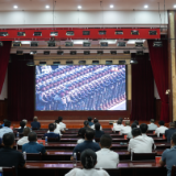 【纪念中国人民抗日战争暨世界反法西斯战争胜利80周年】鹤城区：集中观看九三阅兵盛况 凝聚奋进力量 共绘发展新篇