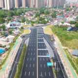 【聚力“一迎三创” 提升城市品质】鹤城区：S322线杨村路口至高速连接线改造项目完工通车