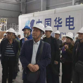 鹤城区组织区直单位离退休干部参观考察经济社会发展成果 感受发展新貌