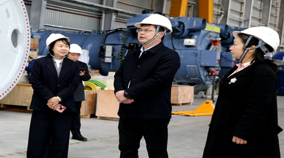 郑明明调研企业复工复产并督导检查安全生产工作