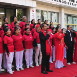 坨院街道城东社区：文艺展演展风采 银龄起舞乐夕阳