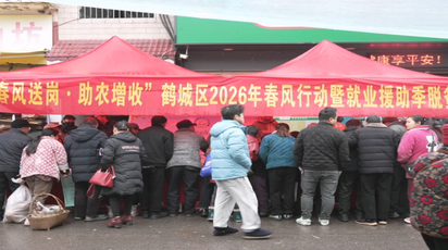 鹤城区人社局：春风送岗暖民心 精准帮扶促就业