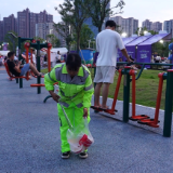 赛场内外皆风景 环卫护航“楼BA”