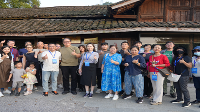 共赴和平文化之旅！台湾游客代表团走进鹤城区开展文化交流活动