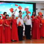 怀化市中老年艺术协会举行“礼赞新中国,艺韵庆华诞”文艺演出